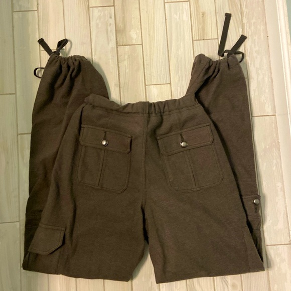 Anthropologie Pants - Anthropologie Vintage Daughters of the Liberation Heavy Flannel Cargo Pants Sz 2